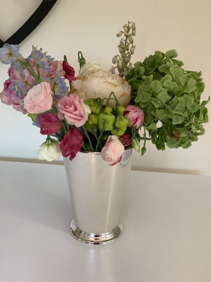 Vaso plateado